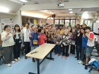 The elderly and our students both enjoy the vist